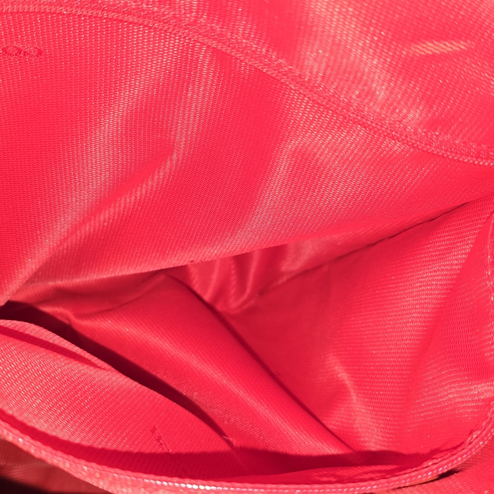 Coach Bold Red Leather Hobo Bag - Picture 9 of 13